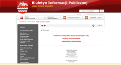 Desktop Screenshot of bip.zapolice.pl